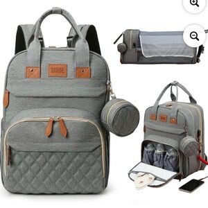Baby Diaper Bag Backpack with Changing Station,